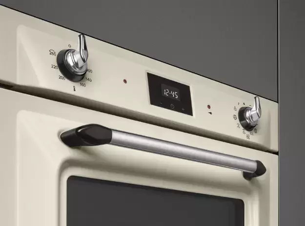 SMEG SOP6900TP Многофункциональный духовой шкаф c пиролизом, 60 см, 9 функций, цвет кремовый